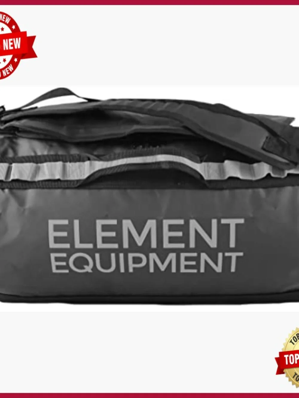 Waterproof Travel Duffel Bag with Shoulder Straps, 51L Medium Size